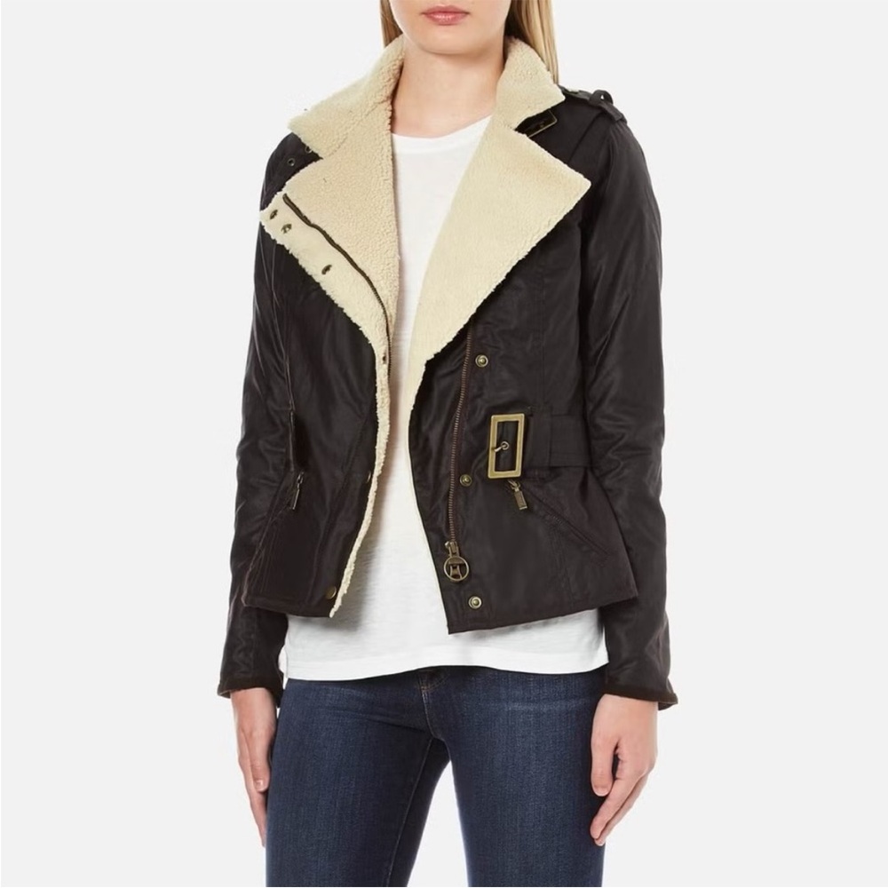 BARBOUR INTERNATIONAL MATLOCK WOMEN'S WAX JACKET - Picture 3 of 9